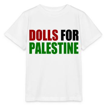 dolls for palestine - Stanley/Stella MINI CREATOR Kids’ T-Shirt - white - Front - Maike (125cm)
