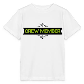 membre d’équipage - T-shirt bio MINI CREATOR Stanley/Stella Enfant - blanc - Devant - Maike (125cm)