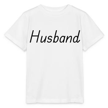 Husband - Stanley/Stella MINI CREATOR Kids’ T-Shirt - white - Front - Maike (125cm)