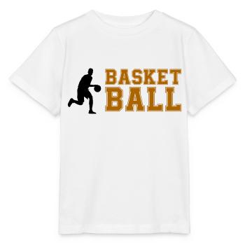 basketball - Stanley/Stella Kinder T-Shirt MINI CREATOR  - Weiß - Vorne - Maike (125cm)