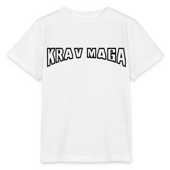 krav maga bogen - T-shirt bio MINI CREATOR Stanley/Stella Enfant - blanc - Devant - Maike (125cm)