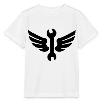 Wrench & Wings - Stanley/Stella MINI CREATOR Kids’ T-Shirt - white - Front - Maike (125cm)