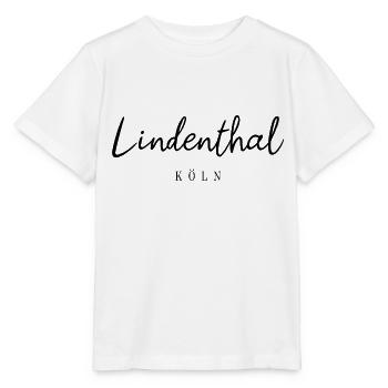 Köln Lindenthal Veedel Stadtteil Bezirk Kölsch - Stanley/Stella Kinder T-Shirt MINI CREATOR  - Weiß - Vorne - Maike (125cm)