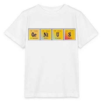 Genius - Stanley/Stella MINI CREATOR Kids’ T-Shirt - white - Front - Maike (125cm)