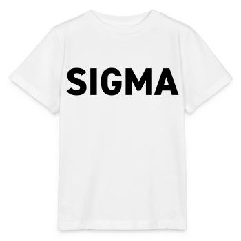 Sigma Dark Pack Rang - T-shirt bio MINI CREATOR Stanley/Stella Enfant - blanc - Devant - Maike (125cm)