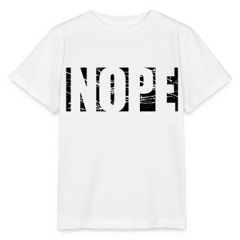 Scratch Nope Logo - T-shirt bio MINI CREATOR Stanley/Stella Enfant - blanc - Devant - Maike (125cm)
