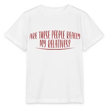 Ces gens sont-ils vraiment mes parents 2 - T-shirt bio MINI CREATOR Stanley/Stella Enfant - blanc - Devant - Maike (125cm)