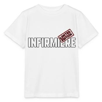 Krankenschwester in limitierter Auflage - Stanley/Stella Kinder T-Shirt MINI CREATOR  - Weiß - Vorne - Maike (125cm)