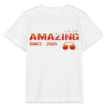 Amazing since 2005 - Stanley/Stella MINI CREATOR Kids’ T-Shirt - white - Front - Maike (125cm)
