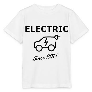 Voitures électriques 2017 - T-shirt bio MINI CREATOR Stanley/Stella Enfant - blanc - Devant - Maike (125cm)