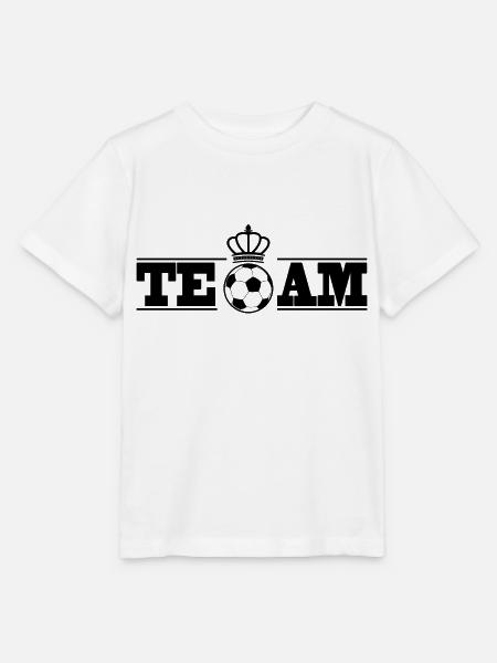 Fußball Soccer - Stanley/Stella Kinder T-Shirt MINI CREATOR  - Weiß