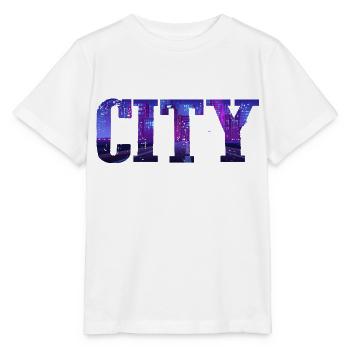 City - Stanley/Stella Kinder T-Shirt MINI CREATOR  - Weiß - Vorne - Maike (125cm)