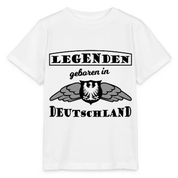 Die Fans aus Deutschland - Stanley/Stella Kinder T-Shirt MINI CREATOR  - Weiß - Vorne - Maike (125cm)