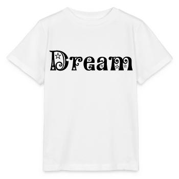 Dream Team Saint Valentin Couple Chemise Stud Look Love - T-shirt bio MINI CREATOR Stanley/Stella Enfant - blanc - Devant - Maike (125cm)