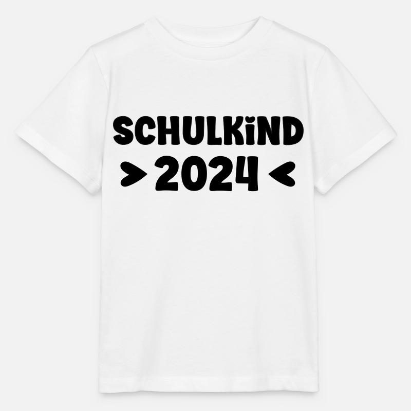 Schulkind 2024 - Stanley/Stella Kinder T-Shirt MINI CREATOR  - Weiß