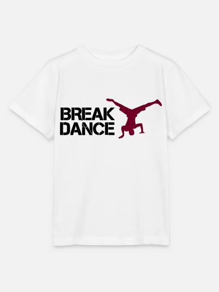 break dance - Stanley/Stella Kinder T-Shirt MINI CREATOR - Weiß