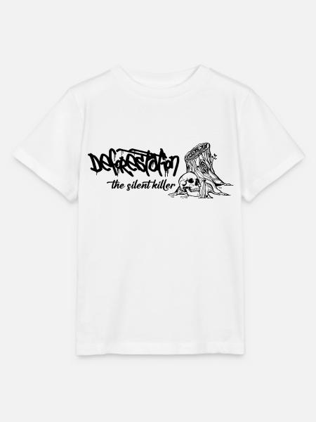 Abholzung // Wald // Illustration - Stanley/Stella Kinder T-Shirt MINI CREATOR - Weiß