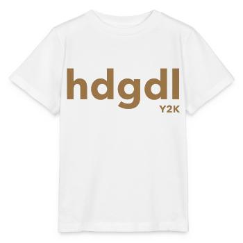 hdgdl hab dich ganz doll lieb Y2k braun - Stanley/Stella Kinder T-Shirt MINI CREATOR  - Weiß - Vorne - Maike (125cm)