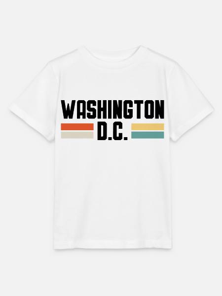 WASHINGTON DC - Stanley/Stella Kinder T-Shirt MINI CREATOR - Weiß