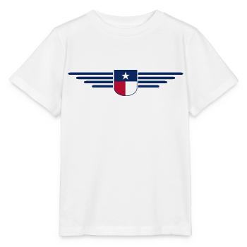 Texas Fan T-Shirt – Lone Star Style - T-shirt bio MINI CREATOR Stanley/Stella Enfant - blanc - Devant - Maike (125cm)