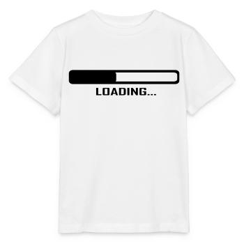 Loading - Ordinateur - T-shirt bio MINI CREATOR Stanley/Stella Enfant - blanc - Devant - Maike (125cm)