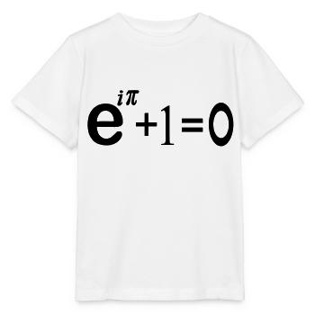 équation de pi ei - T-shirt bio MINI CREATOR Stanley/Stella Enfant - blanc - Devant - Maike (125cm)