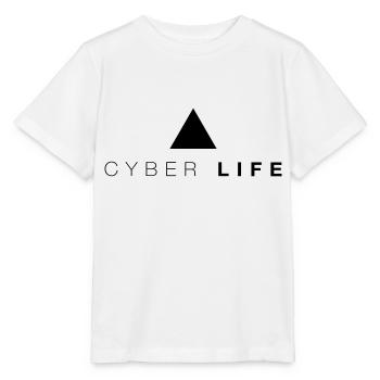CYBERLIFE Triangle - Stanley/Stella Kinder T-Shirt MINI CREATOR  - Weiß - Vorne - Maike (125cm)