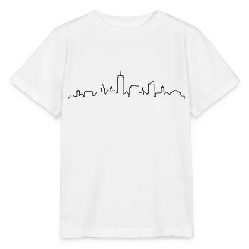Skyline Jena Silhouette - Stanley/Stella Kinder T-Shirt MINI CREATOR  - Weiß - Vorne - Maike (125cm)