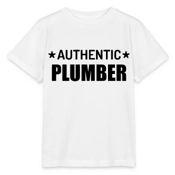 Klempner / Sanitär / Arbeit / Job - Stanley/Stella Kinder T-Shirt MINI CREATOR  - Weiß - Vorne - Maike (125cm)