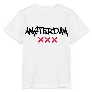 amsterdam - Stanley/Stella Kinder T-Shirt MINI CREATOR  - Weiß - Vorne - Maike (125cm)