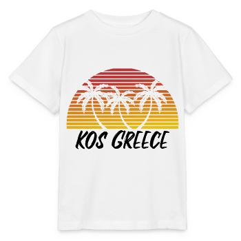Kos Greece - Stanley/Stella MINI CREATOR Kids’ T-Shirt - white - Front - Maike (125cm)