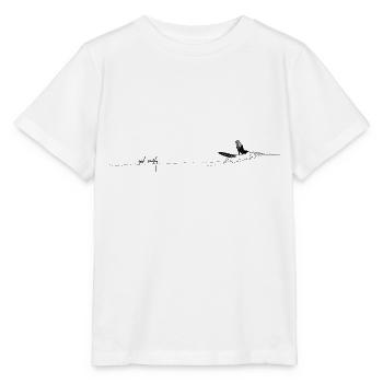 Get Salty Surfer Girl - Stanley/Stella Kinder T-Shirt MINI CREATOR  - Weiß - Vorne - Maike (125cm)