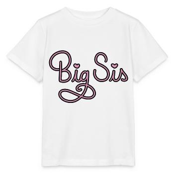Big Sis - Stanley/Stella Kinder T-Shirt MINI CREATOR  - Weiß - Vorne - Maike (125cm)