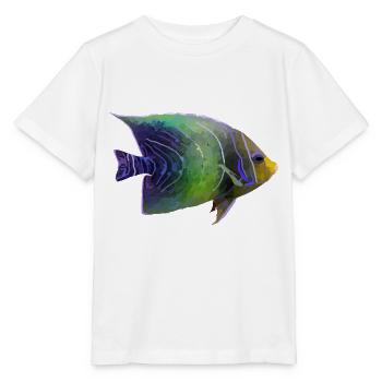 Coral fish - Stanley/Stella MINI CREATOR Kids’ T-Shirt - white - Front - Maike (125cm)