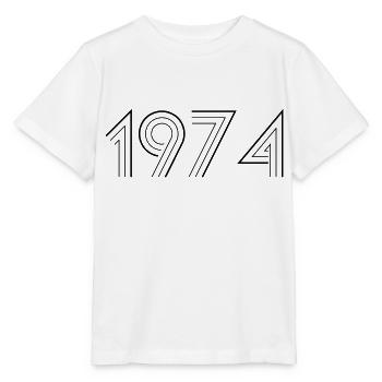 1974 - Stanley/Stella Kinder T-Shirt MINI CREATOR  - Weiß - Vorne - Maike (125cm)
