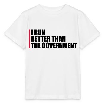 mieux fonctionner que le gouvernement - T-shirt bio MINI CREATOR Stanley/Stella Enfant - blanc - Devant - Maike (125cm)