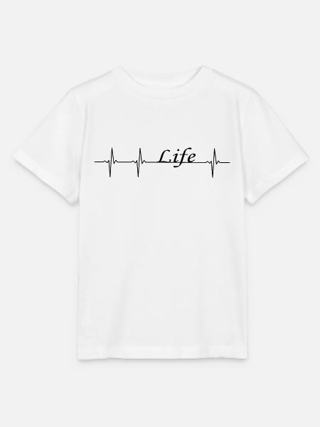 Life - Stanley/Stella Kinder T-Shirt MINI CREATOR  - Weiß