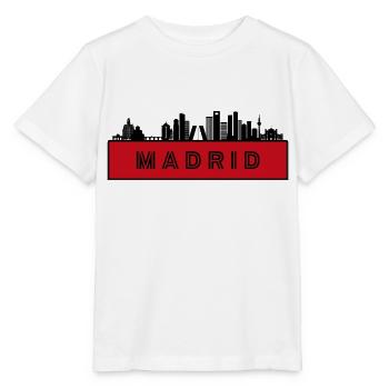 City of Madrid - Spain - Stanley/Stella MINI CREATOR Kids’ T-Shirt - white - Front - Maike (125cm)