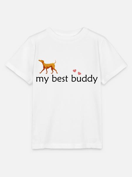 Dog Hund - Stanley/Stella Kinder T-Shirt MINI CREATOR - Weiß