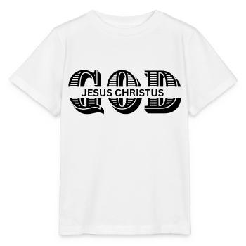 GOD - Stanley/Stella MINI CREATOR Kids’ T-Shirt - white - Front - Maike (125cm)