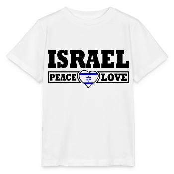 Israel - T-shirt bio MINI CREATOR Stanley/Stella Enfant - blanc - Devant - Maike (125cm)