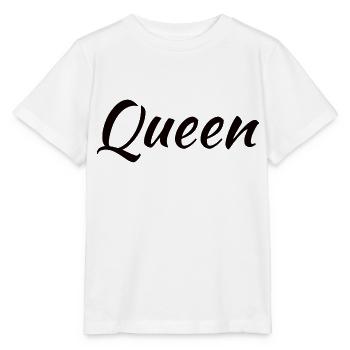 Königin - Stanley/Stella Kinder T-Shirt MINI CREATOR  - Weiß - Vorne - Maike (125cm)