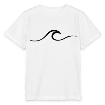 Vague vague Surf Eau Rat Surfer - T-shirt bio MINI CREATOR Stanley/Stella Enfant - blanc - Devant - Maike (125cm)