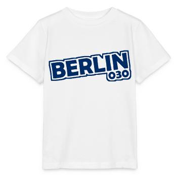 Berlin - 030 - Capital - Germany - Area Code - Stanley/Stella MINI CREATOR Kids’ T-Shirt - white - Front - Maike (125cm)