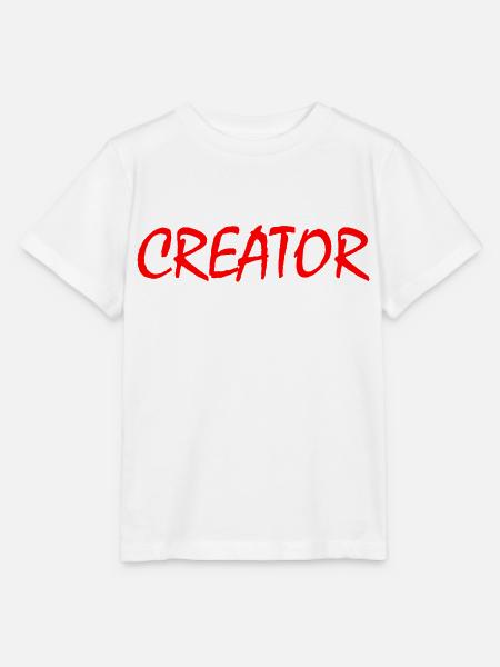 Creator - Stanley/Stella Kinder T-Shirt MINI CREATOR  - Weiß