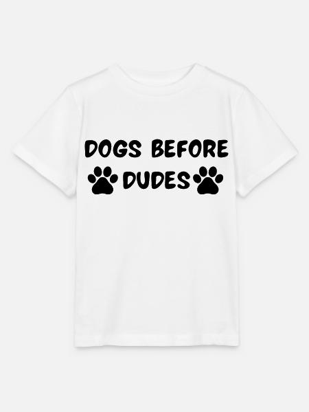 Hunde vor Kerlen - Stanley/Stella Kinder T-Shirt MINI CREATOR - Weiß