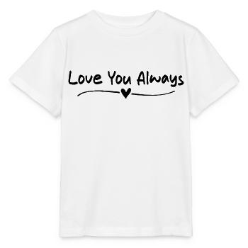 Liebe dich immer - Stanley/Stella Kinder T-Shirt MINI CREATOR  - Weiß - Vorne - Maike (125cm)