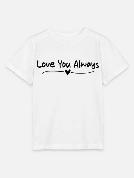 Liebe dich immer - Stanley/Stella Kinder T-Shirt MINI CREATOR  - Weiß