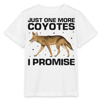 Conception de coyote pour les réacteurs de coyote - T-shirt bio MINI CREATOR Stanley/Stella Enfant - blanc - Devant - Maike (125cm)