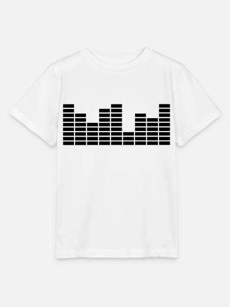 equalizer - Stanley/Stella Kinder T-Shirt MINI CREATOR - Weiß
